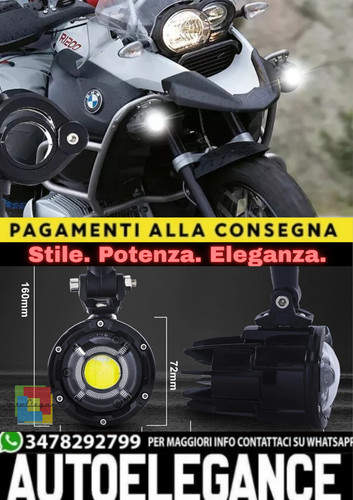 Coppia luci ausiliarie - luci, led