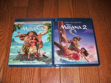 Disney's Moana 1 and 2 on
