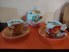 tazzine con zuccheriera thun