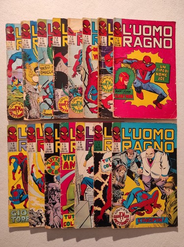 Lotto albi uomo ragno corno - 14,