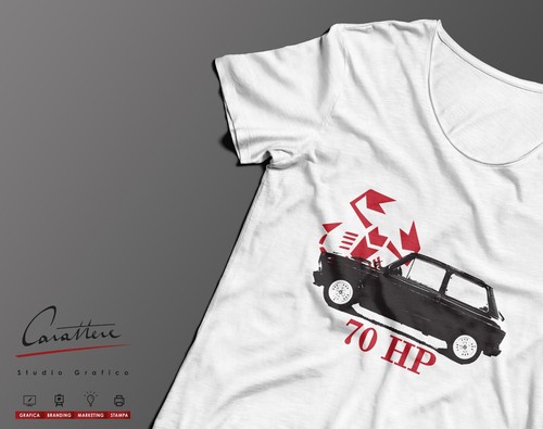 Shirt maglia auto vintage - maglia,