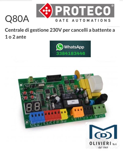Centrale automazione q80a - centrale,