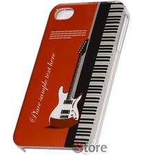 Cover Custodia Rigida Per iPhone 4 4S Chitarra Elettrica