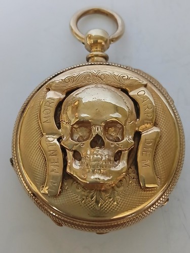 Orologio tasca memento mori - tasca,