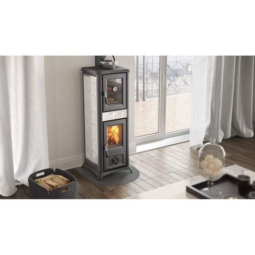 Stufa legna con forno gemma - stufa,