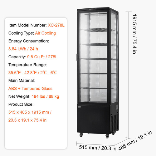 Vetrina refrigerata - vetrina,