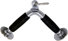 Deluxe LAT - Barra per Allenamento Della Forza, Con Doppia Impugnatura a D, per 