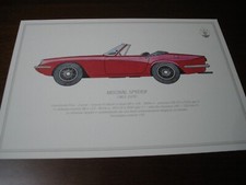 MASERATI STAMPA ORIGINALE "