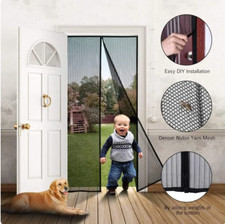 ZANZARIERA MAGNETICA ZANZARIERE PER FINESTRE PORTE BALCONI CALAMITATA 140X240