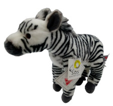 NEW LELLY PLUSH ZEBRA H 23 CM