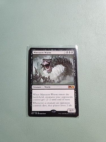 Massacre wurm core set - core, 2021