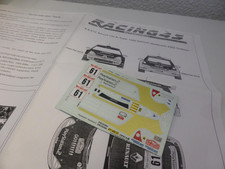 1:43 decals Renault Clio RS