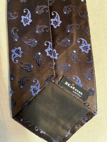 Cravatta vintage kiton napoli - cravatta,