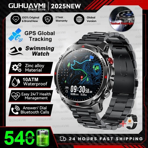 Gps smart watch - watch, (10atm