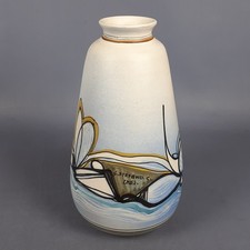 Vaso Ceramica Desuir. S. Stefano. Catania. CMEI Design Marino Astratto Vintage
