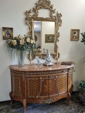 credenza con specchiera in stile