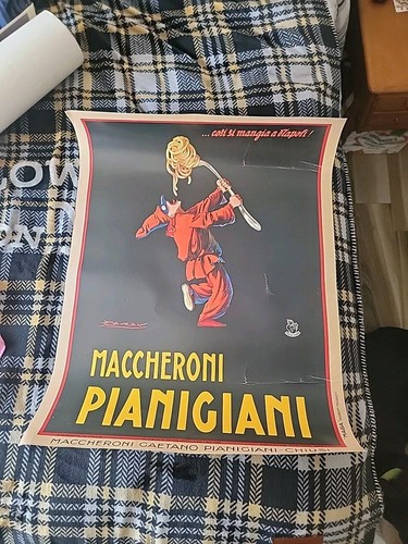 Poster maccheroni pianigiani - maccheroni,