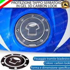 ADESIVO CARBON LOOK 3D PROTEZIONE TAPPO PER HONDA HORNET 600 (2005-2006)
