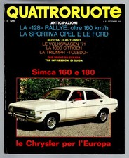 QUATTRORUOTE n.19 - 1970