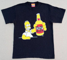 THE SIMPSONS Duff Beer Vintage T-SHIRT Omer DUFF BEER Matt GRoening