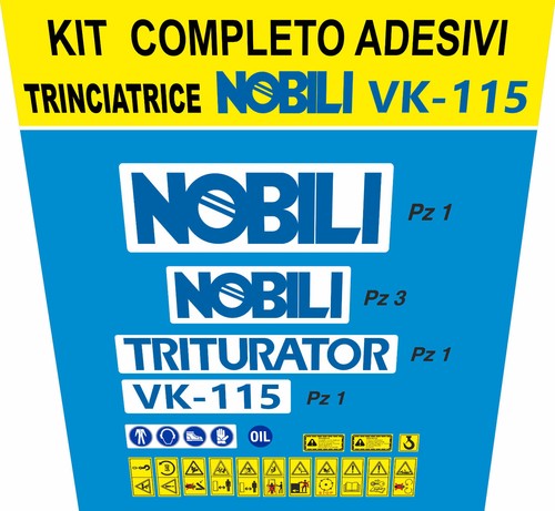 Kit adesivi decalcomania - kit,