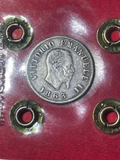 Moneta Regno Italia 1863 cent