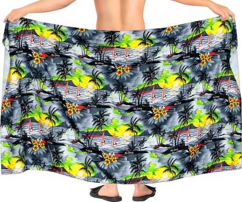 Leela uomo grigio sarong - la,