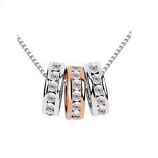 Collana Triplo Anello Tre