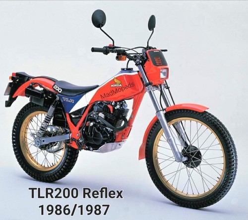 Honda tlr200 reflex - honda, xl125