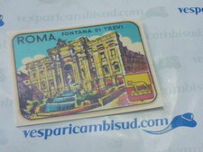 PER VESPA ADESIVO CITTA ROMA