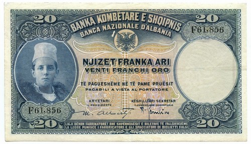 Franchi oro banca nazionale - 20,