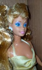 BARBIE  PERFUME PRETTY 1987 VINTAGE  ABITO GIALLO  #4620