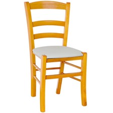 Sedia legno paesana ciliegio