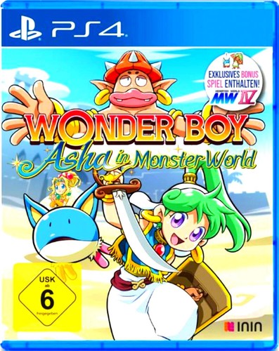 Wonder boy asha monster - boy:, in