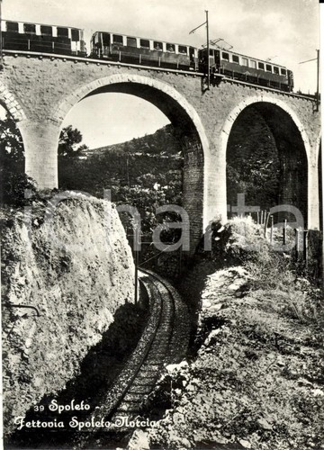 1950 ferrovia spoleto - ferrovia,