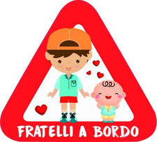 Adesivo Bebe a Bordo per