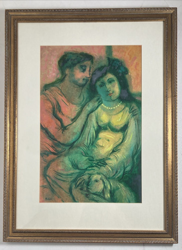 Dipinto olio tecnica mista