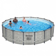 Piscina fuoriterra rotonda