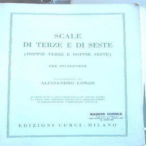 Longo scale terze e - longo,