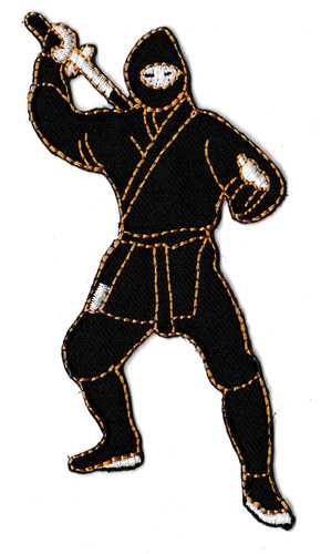 Patche écusson ninja - écusson,
