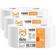 6 Rotoloni 800 strappi Bobine