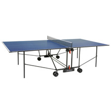 Garlando tavolo da ping pong Progress Indoor con ruote per interno Blu