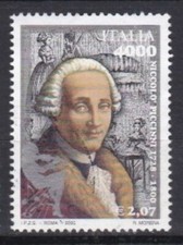 Italia alti valori - 2000 Niccolò Piccinni - Francobollo usato