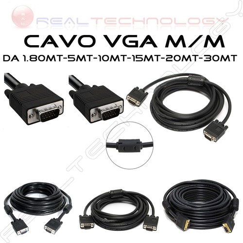 Cavo vga maschio - vga,
