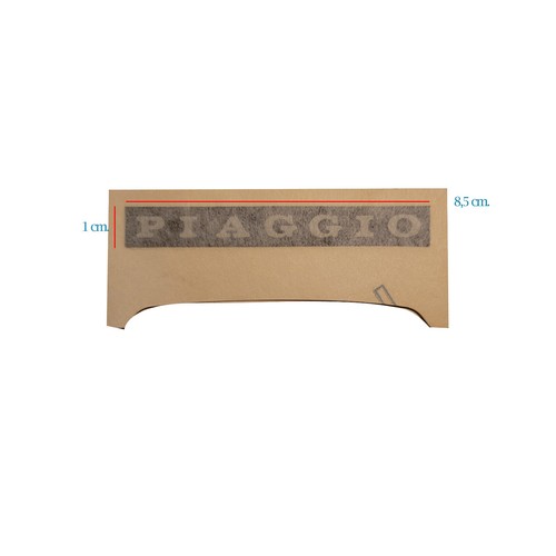 Targhetta anteriore piaggio - anteriore,