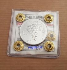 5 LIRE 1949  FDC , PERIZIATA