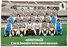 JUVENTUS - POSTER - ARISTON - CAMPIONATO 1981/82 - 49X35 CM - PERFETTO