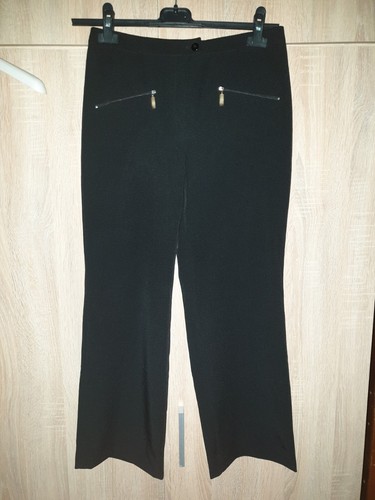 Pantalone palazzo nero donna - palazzo,