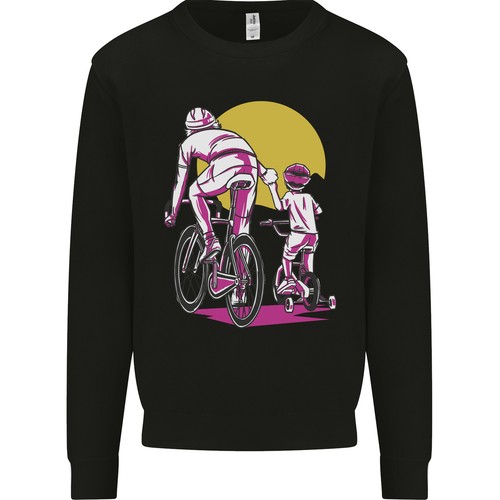 Felpa uomo bicicletta per - felpa,