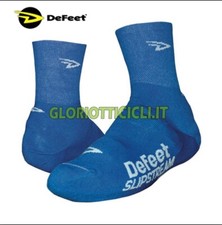 DEFEET COPPIA CALZINI COPRISCARPE SLIPSTREAM TAGLIA S/M BLU